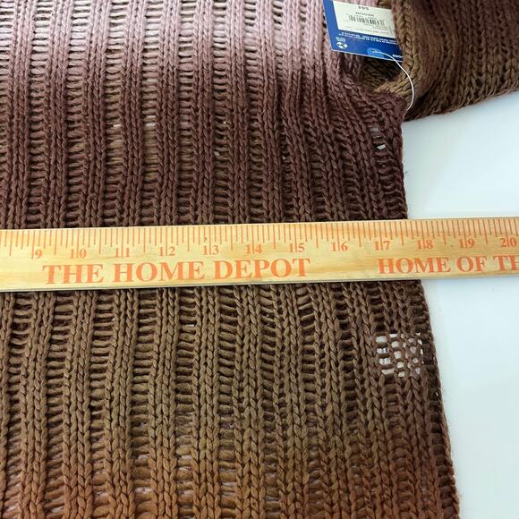 Arizona Jean Co. Women’s Knit Sweater Size M Brown Ombre Bell Sleeve NWT - Picture 11 of 13